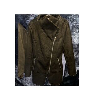 Beautiful women’s faux fur coat